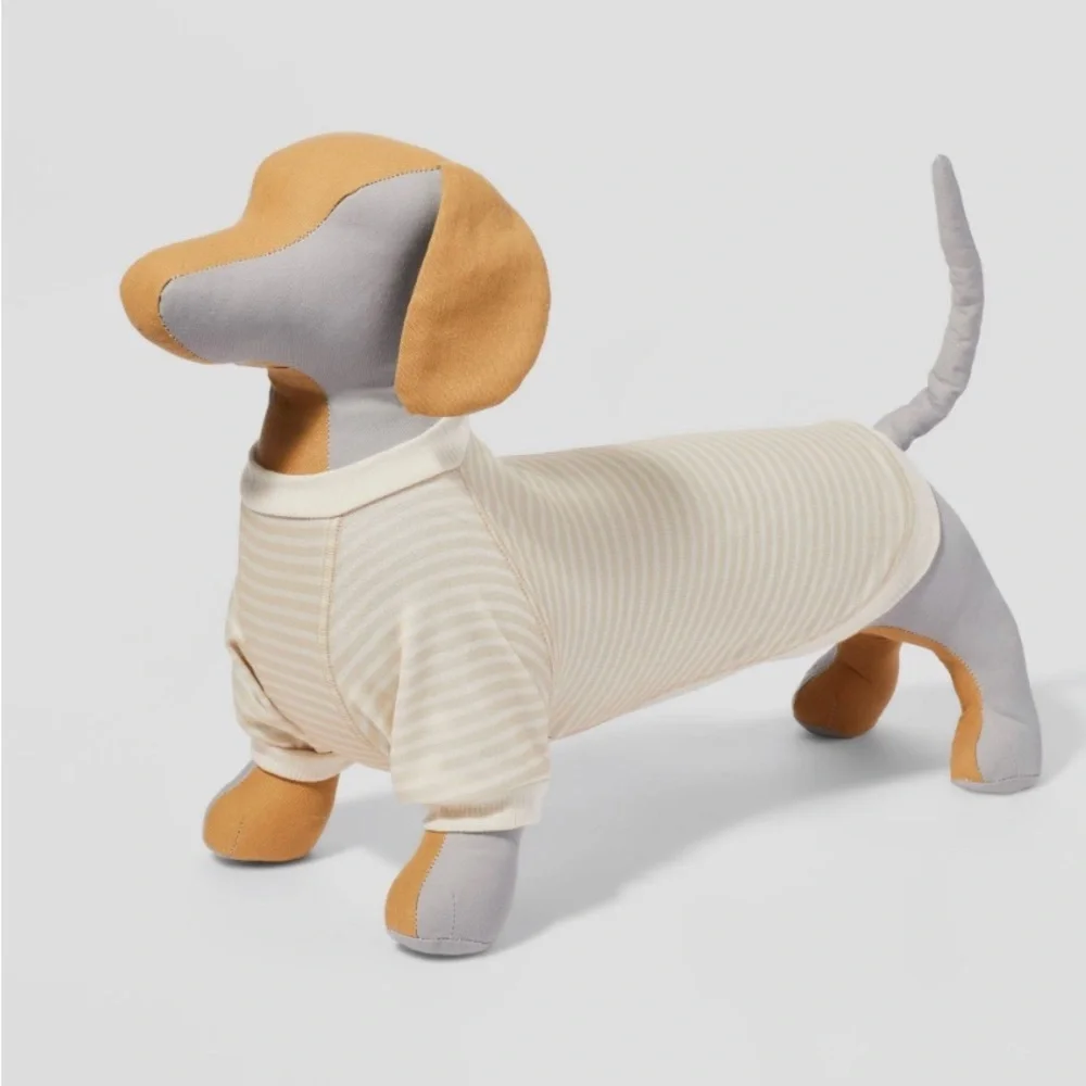 Boots & Barkley Size Small Striped Pet Sweatshirt Up to 20lbs